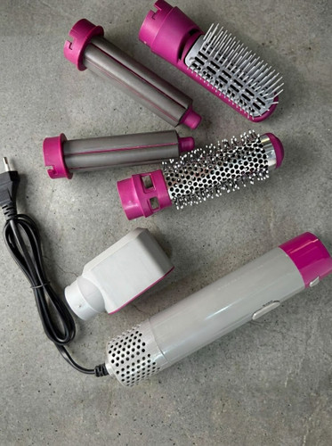 سشوار حرفه ای و حالت دهنده مو 5 کاره مدل TP-5+1 اورجینال (هیر استایلر/Hair styler)