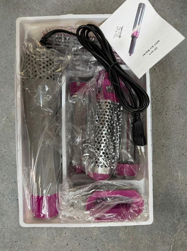 سشوار حرفه ای و حالت دهنده مو 5 کاره مدل TP-5+1 اورجینال (هیر استایلر/Hair styler)