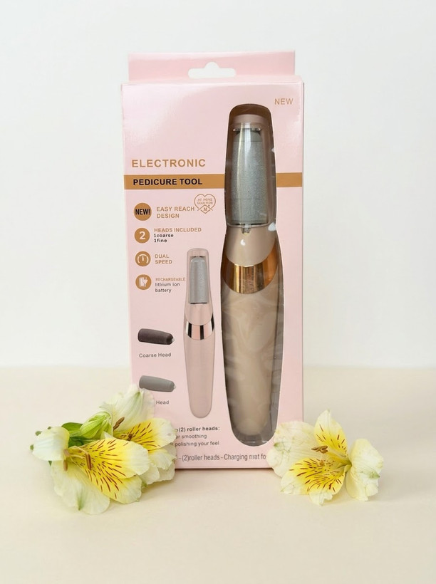 دستگاه برقی سوهان و سنگ پای شارژی FR-25 اورجینال(لایه برداری حرفه ای پینه و ترک پا)