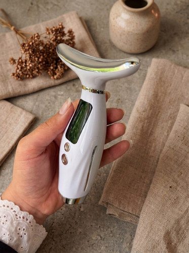 دستگاه ماساژور و لیفتینگ صورت V Shape اورجینال- زاویه سازی فک و رفع غبغب در خانه