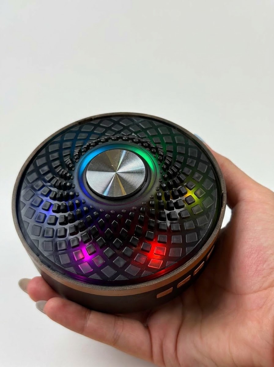 اسپیکر بلوتوثی بیگ دایموند (BIG DIAMOND)  اورجینال- مجهز به رقص نور LED حرفه ای