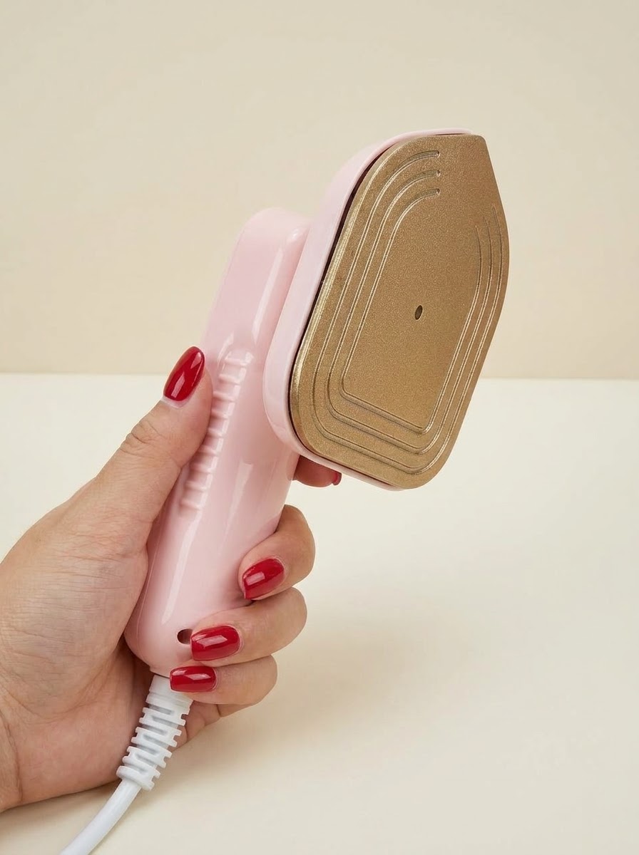 مینی اتو بخار مسافرتی مخزن‌دار مدل Dry Iron اورجینال(گرمایش سریع و ضد چروک)