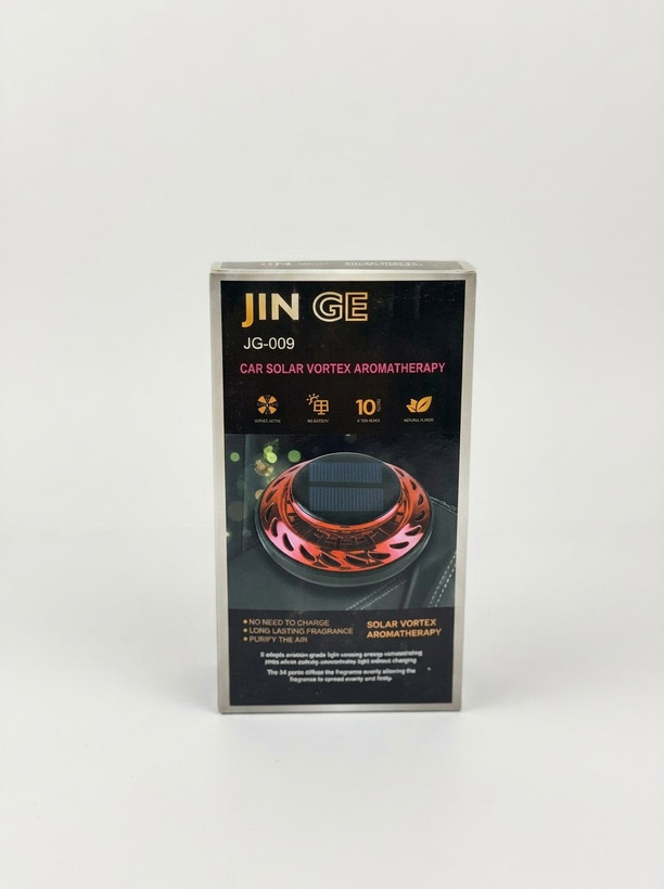 خوشبو کننده هوشمند خورشیدی خودرو JIN GE اورجینال(طرح چرخان مدل JG-009)